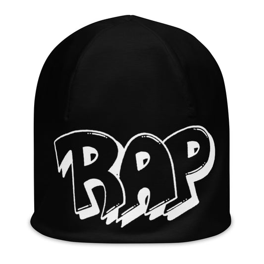 RAP Black Beanie