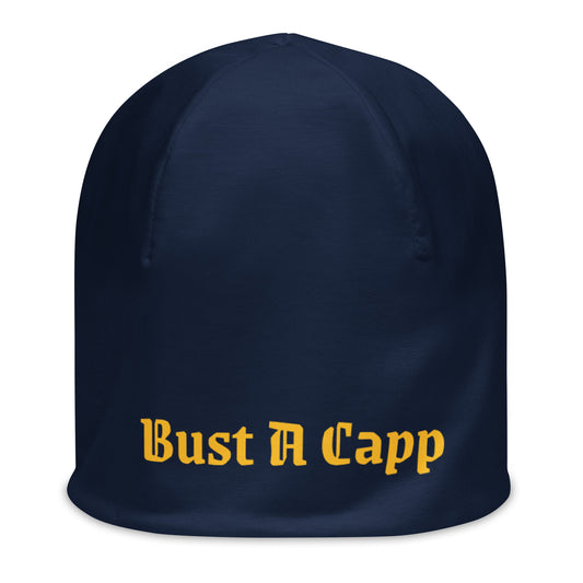 Bust A Capp Blue Navy Beanie