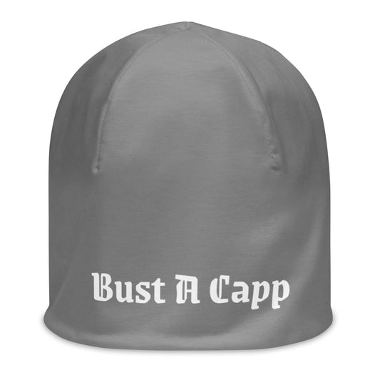 Bust A Capp Double Grey Beanie