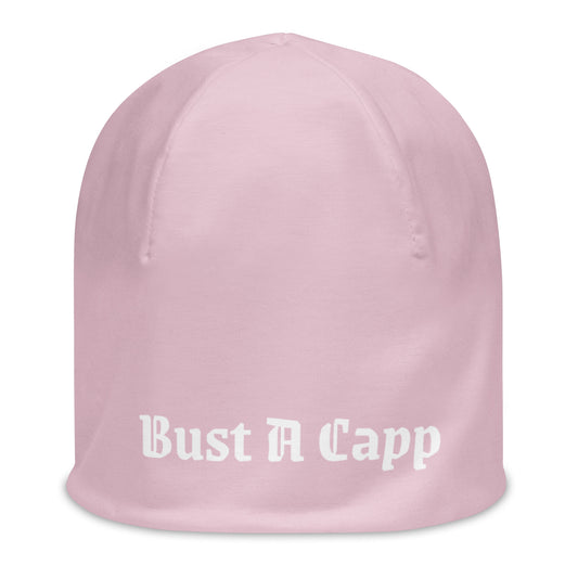 Bust A Capp Baby Pink Beanie