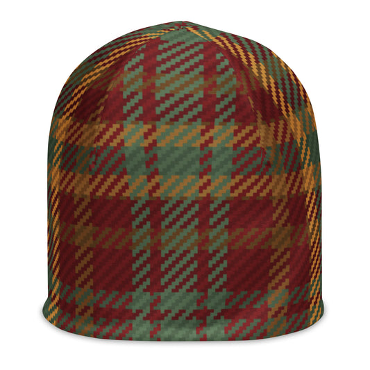 Plaid Beanie