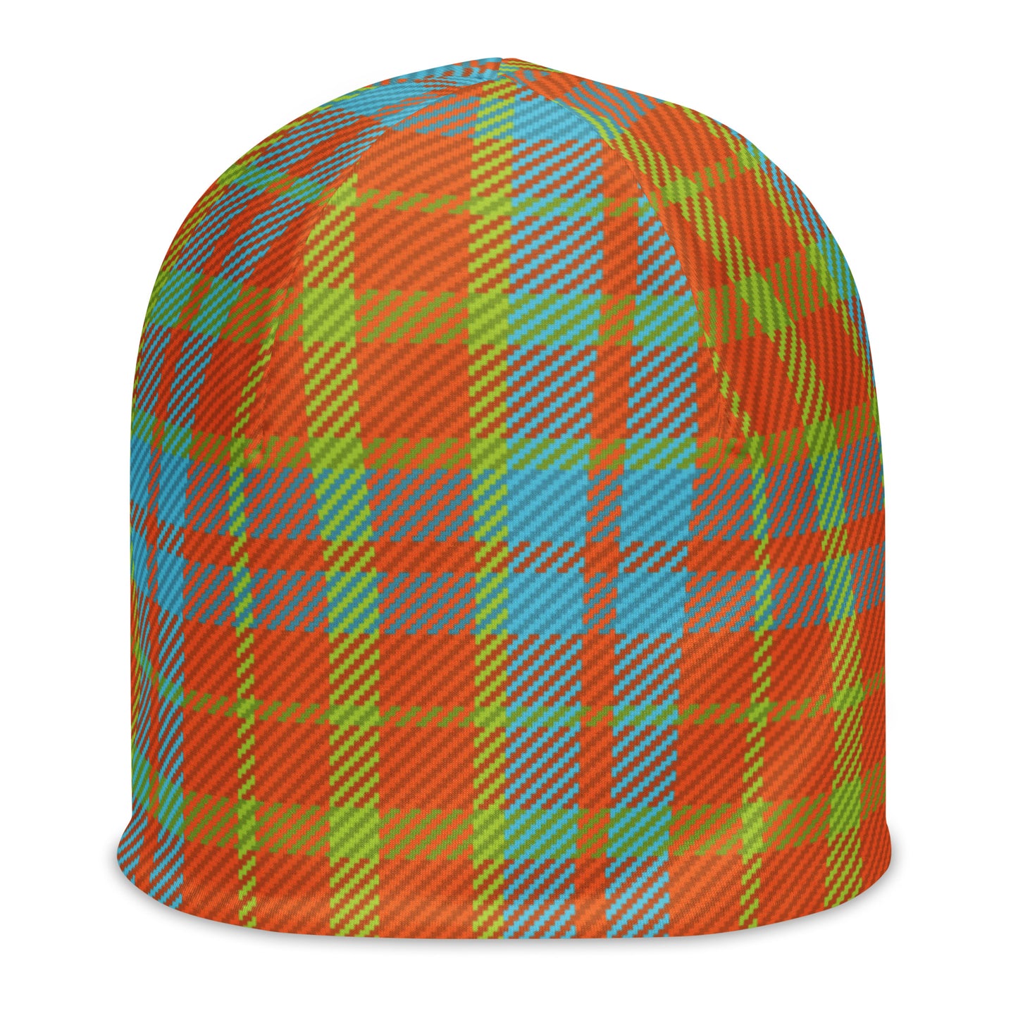 Plaid Beanie