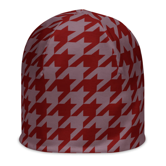 Houndstooth Beanie