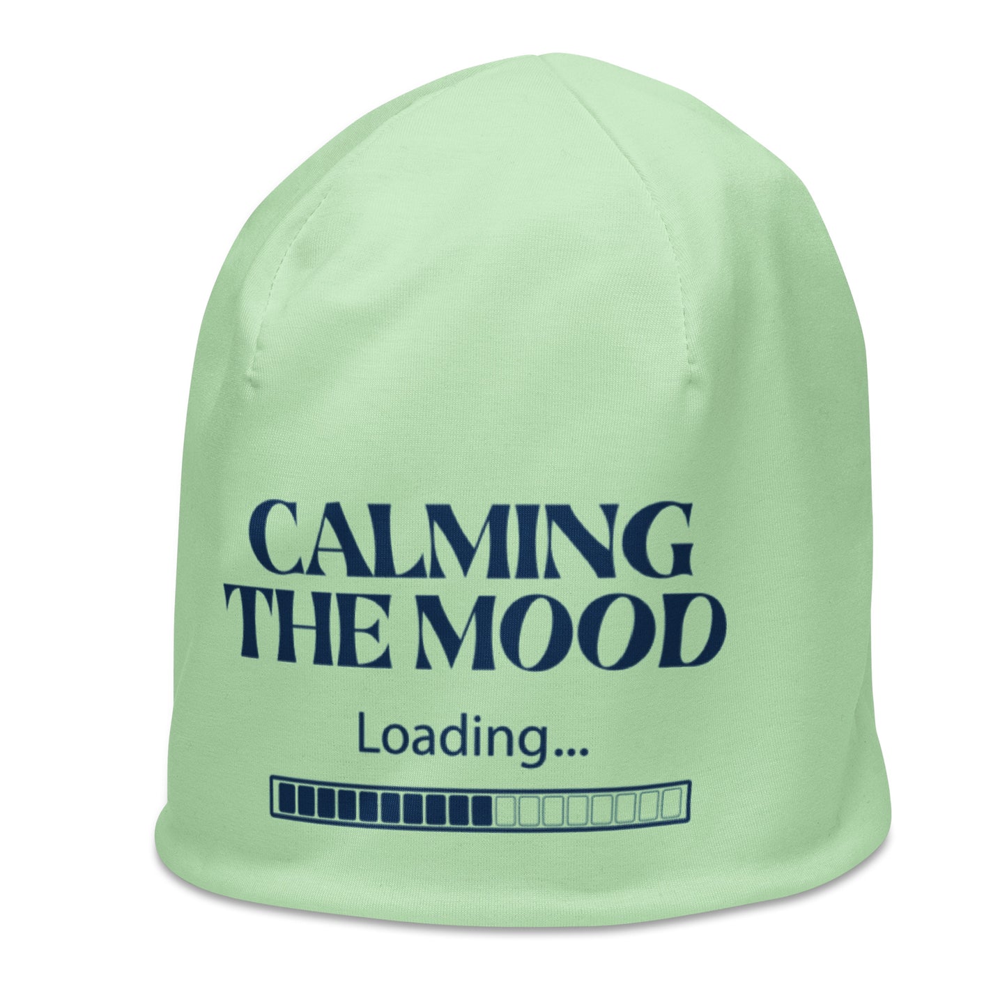 Mood Calm Green Beanie