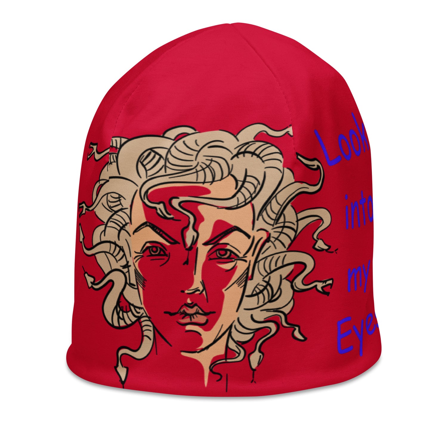 Medusa Red Beanie