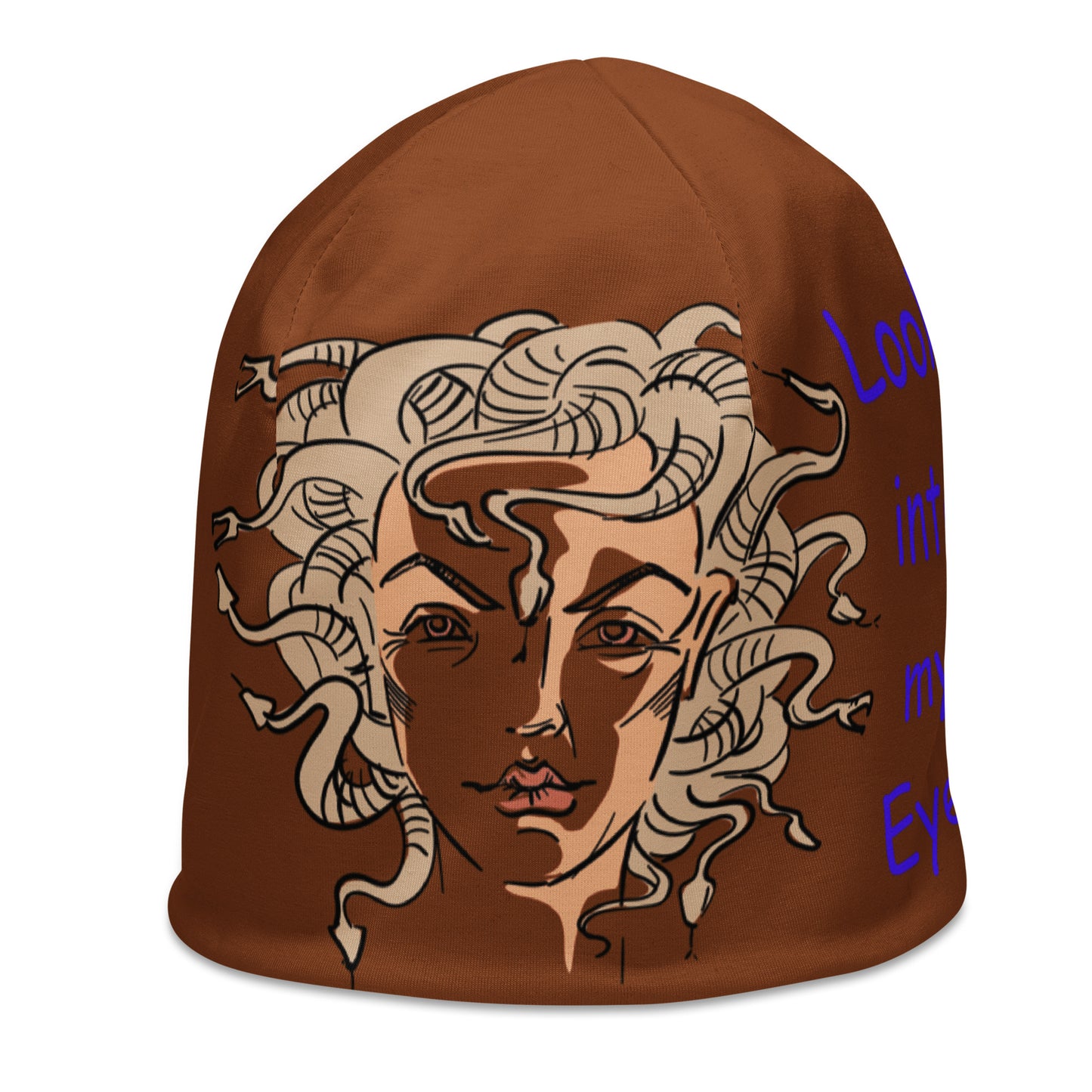 Medusa Brown Beanie