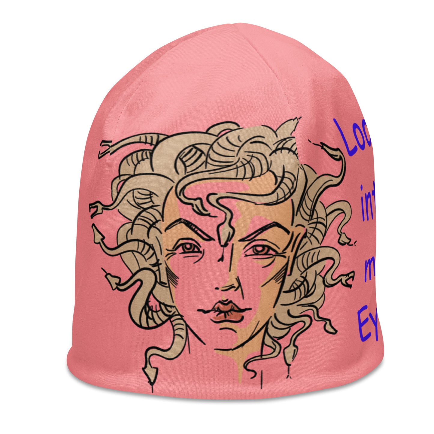 Medusa Rose Pink Beanie