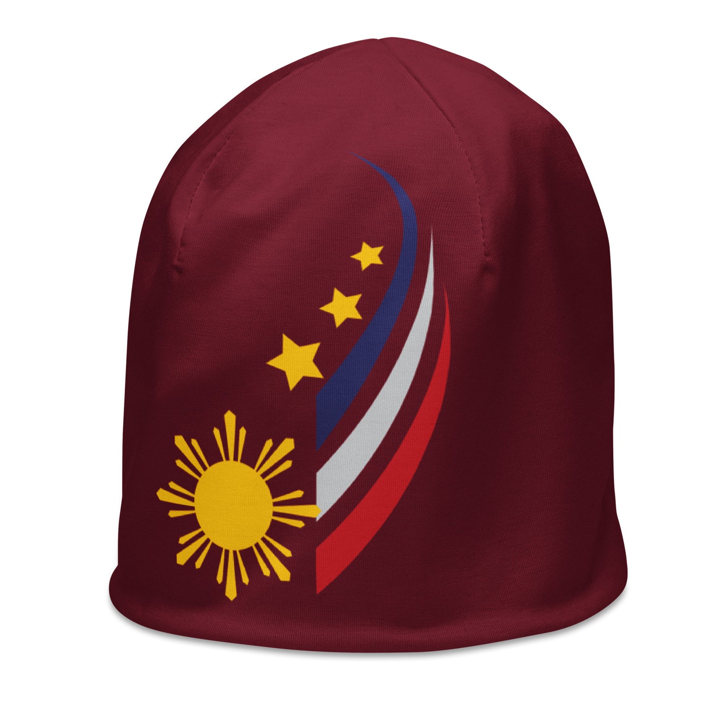 Sunshine Maroon Beanie