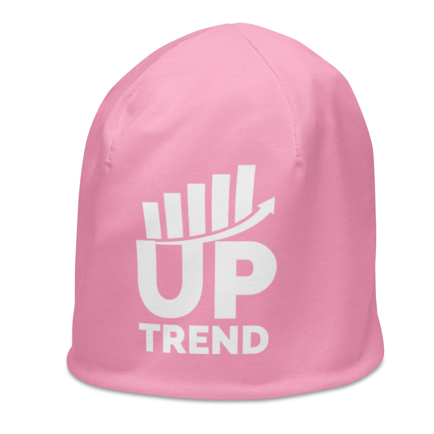 Up Trend Pink Beanie