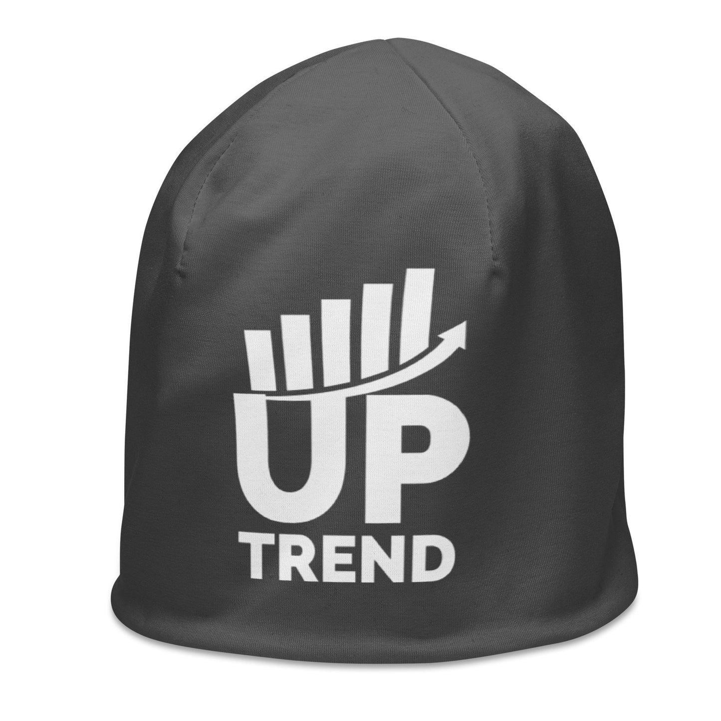 Up Trend Grey Beanie