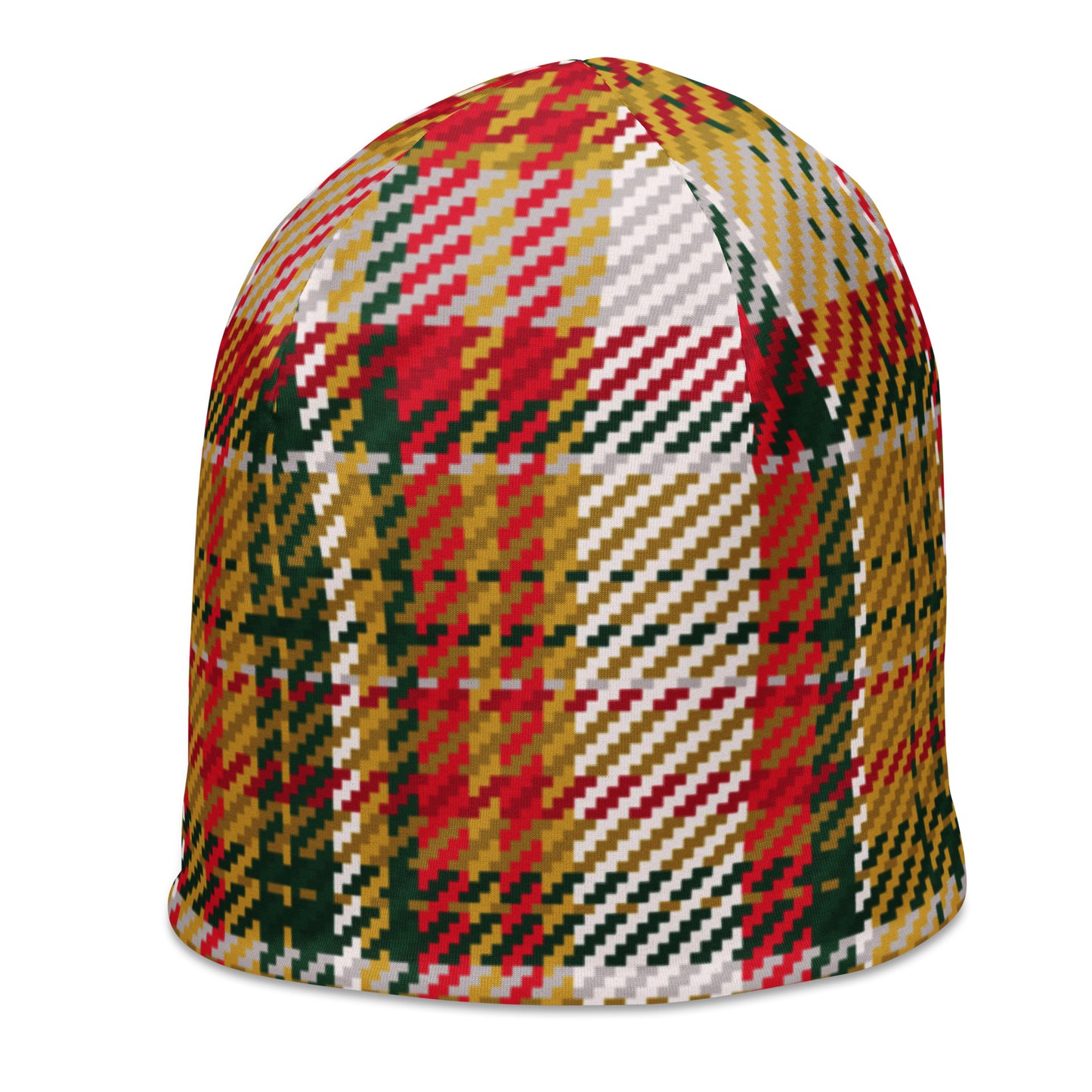 Plaid Beanie