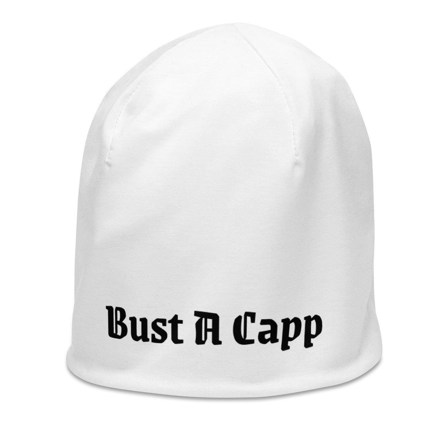 Bust A Capp Cloud White Beanie