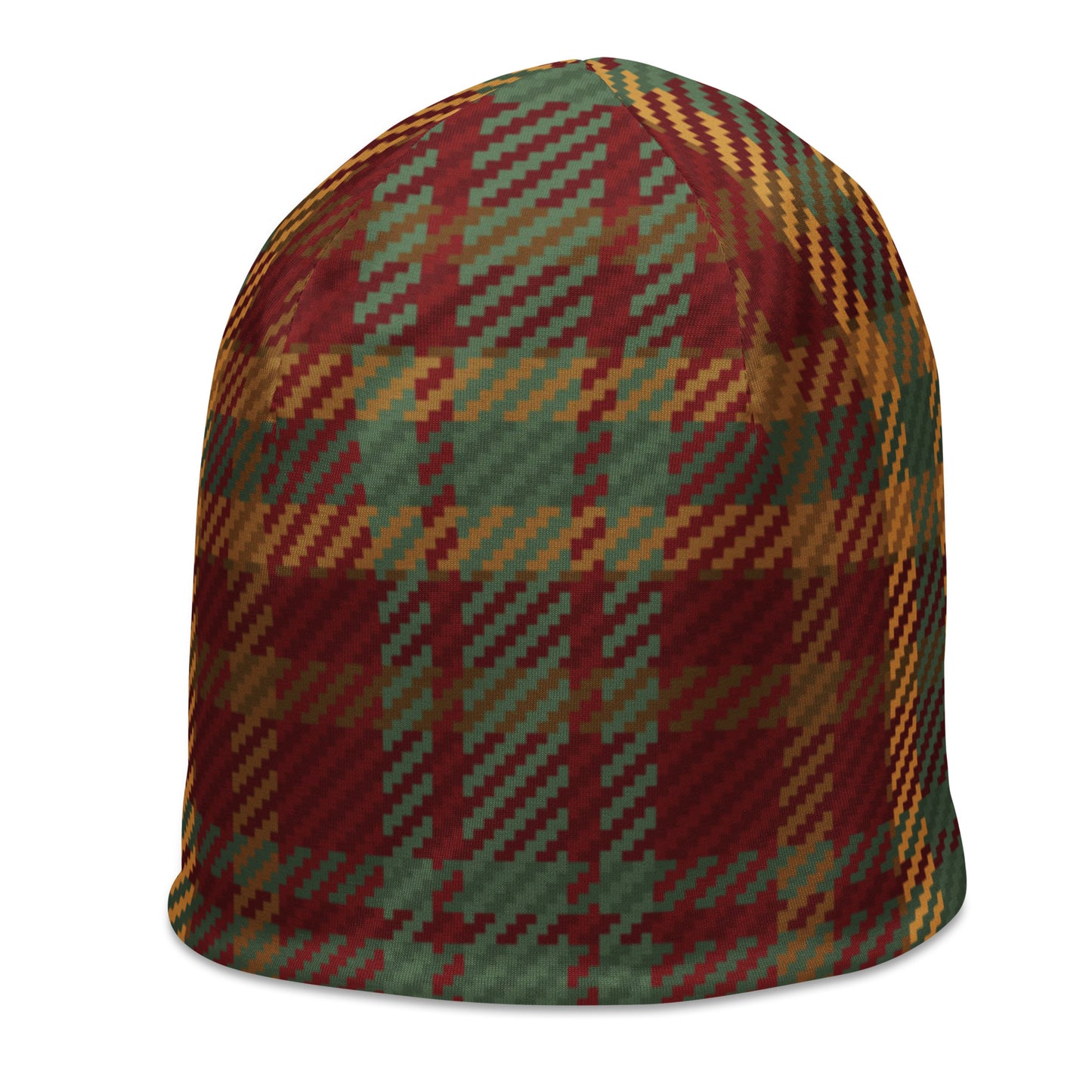 Plaid Beanie