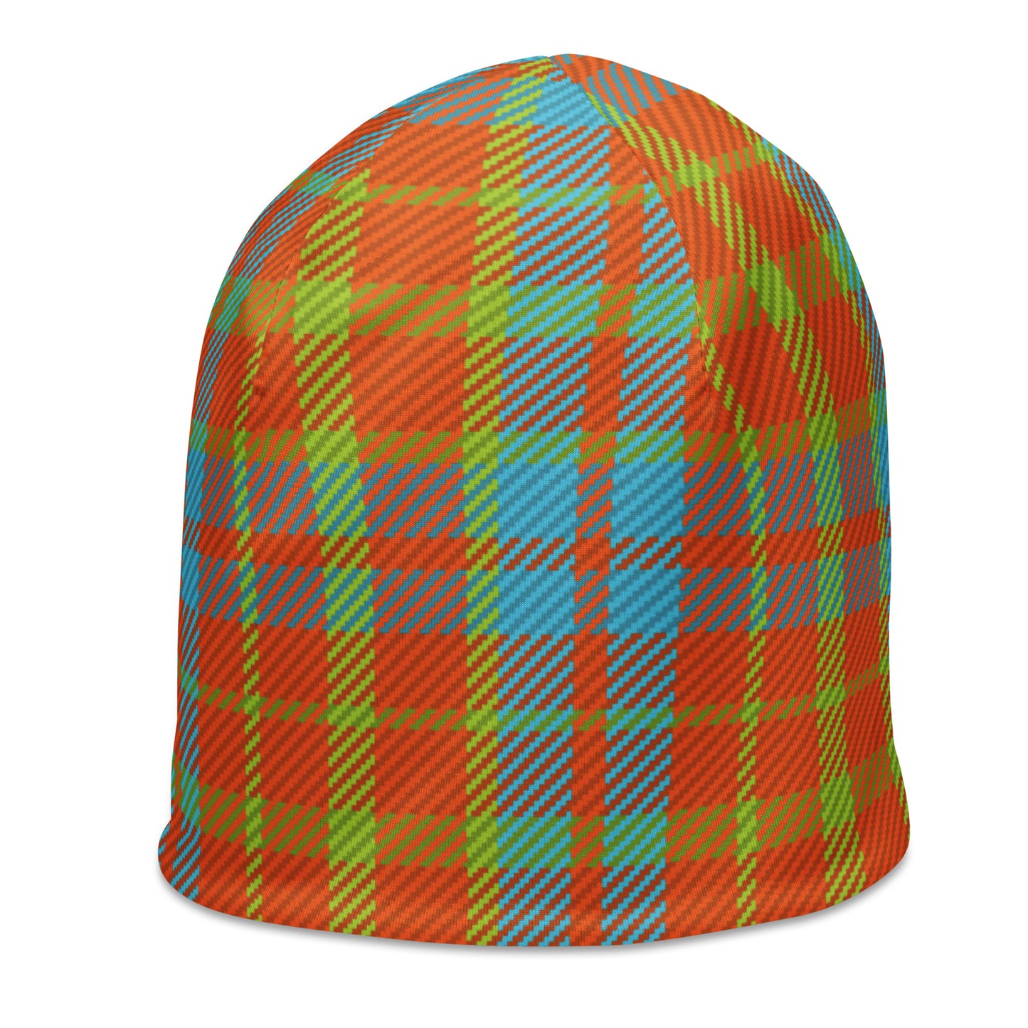 Plaid Beanie