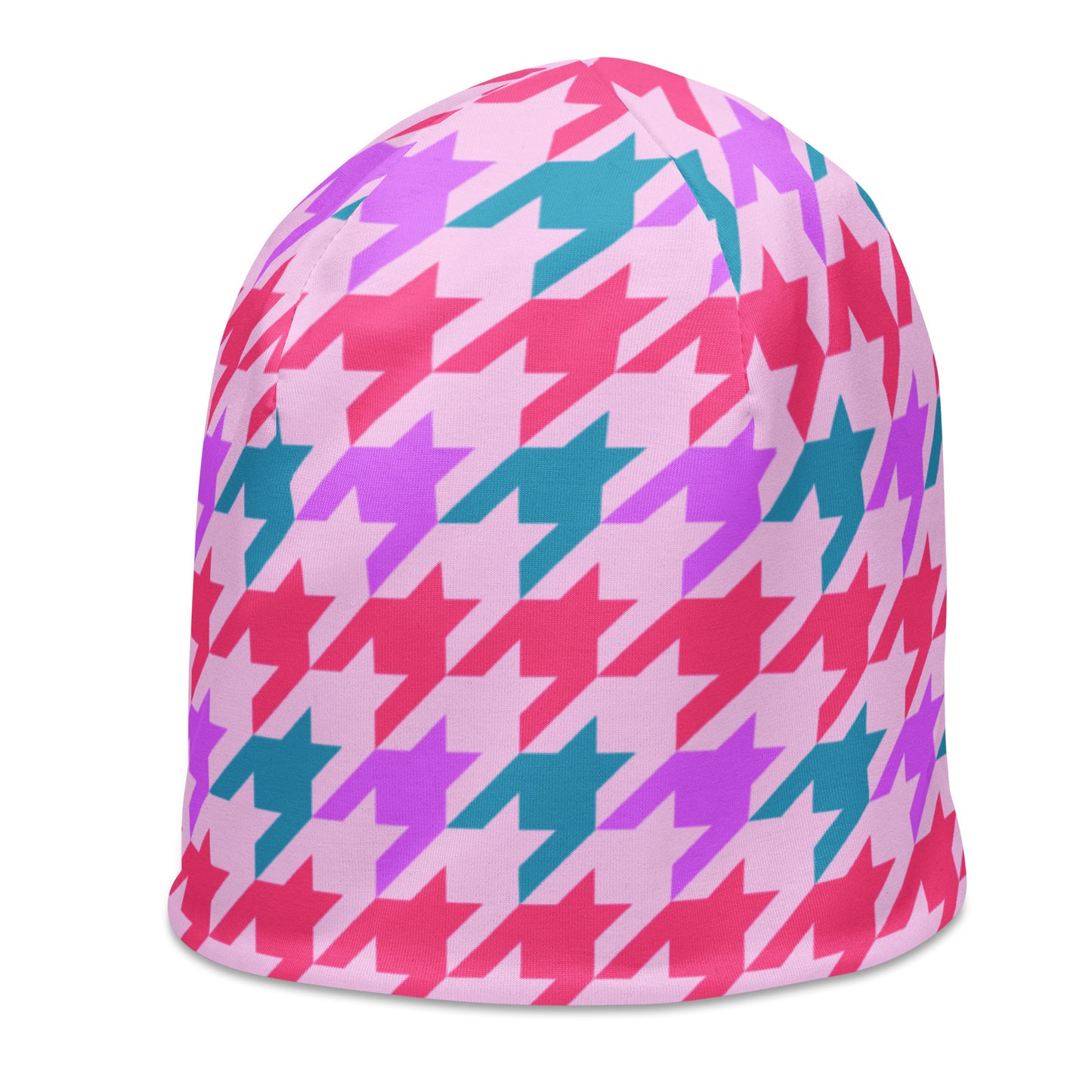 Houndstooth Beanie