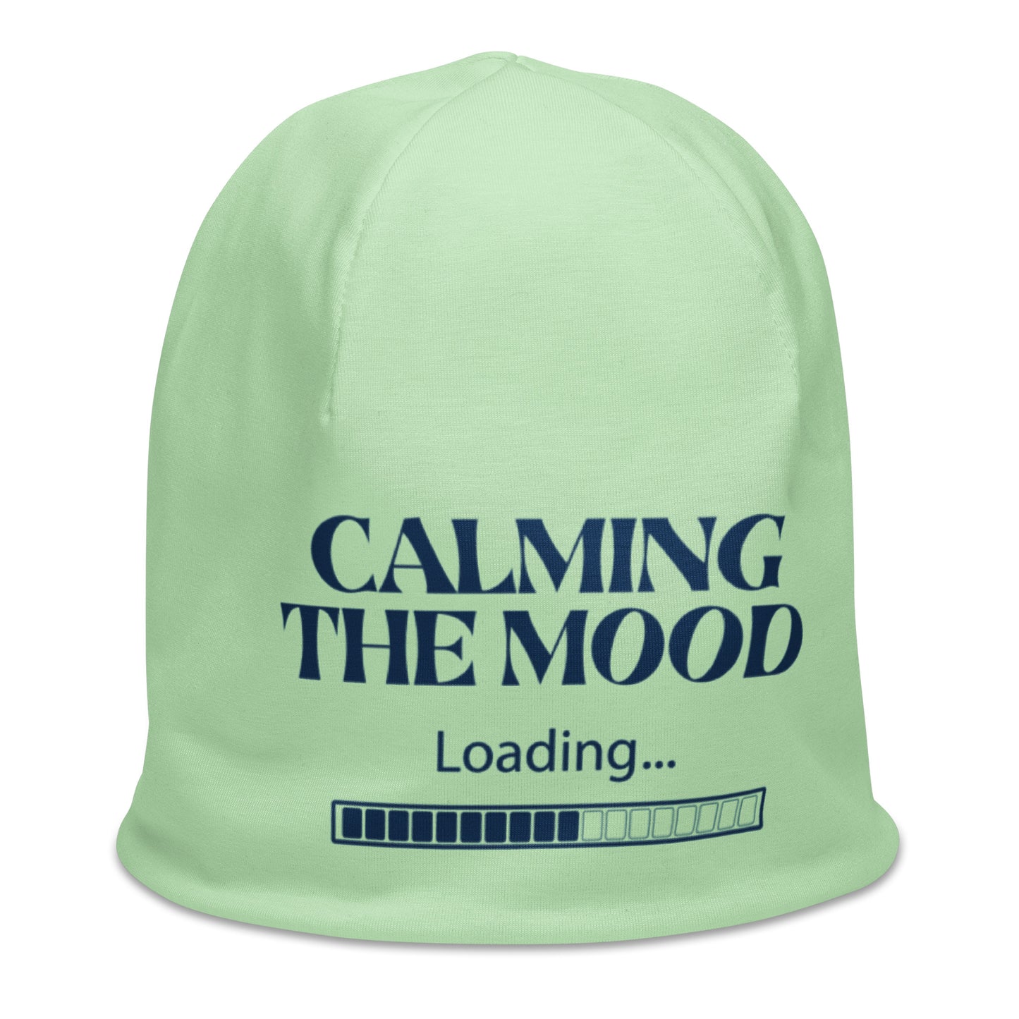 Mood Calm Green Beanie