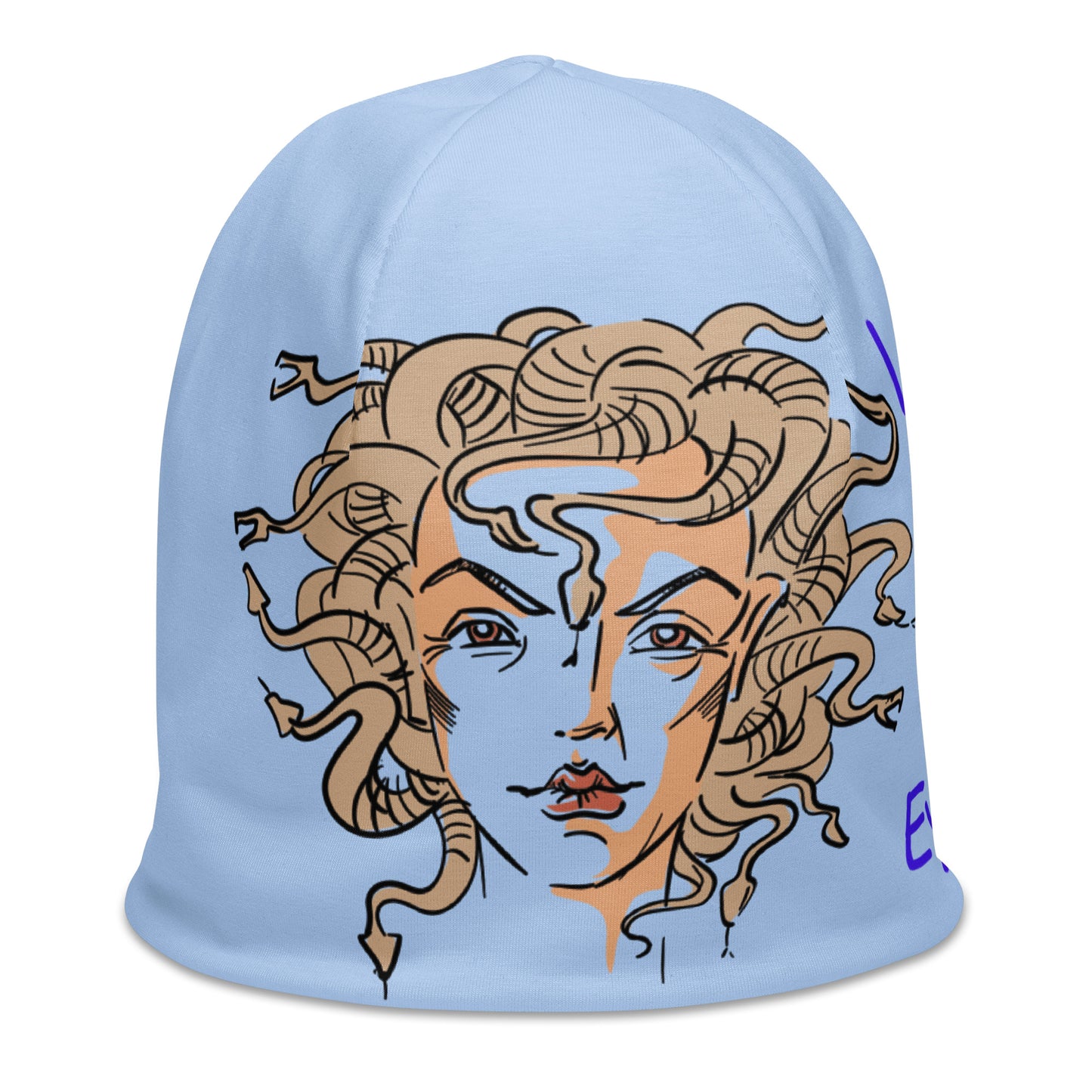 Medusa Blue Beanie