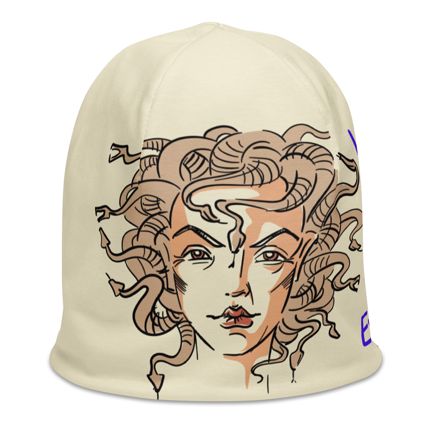 Medusa Beige Beanie