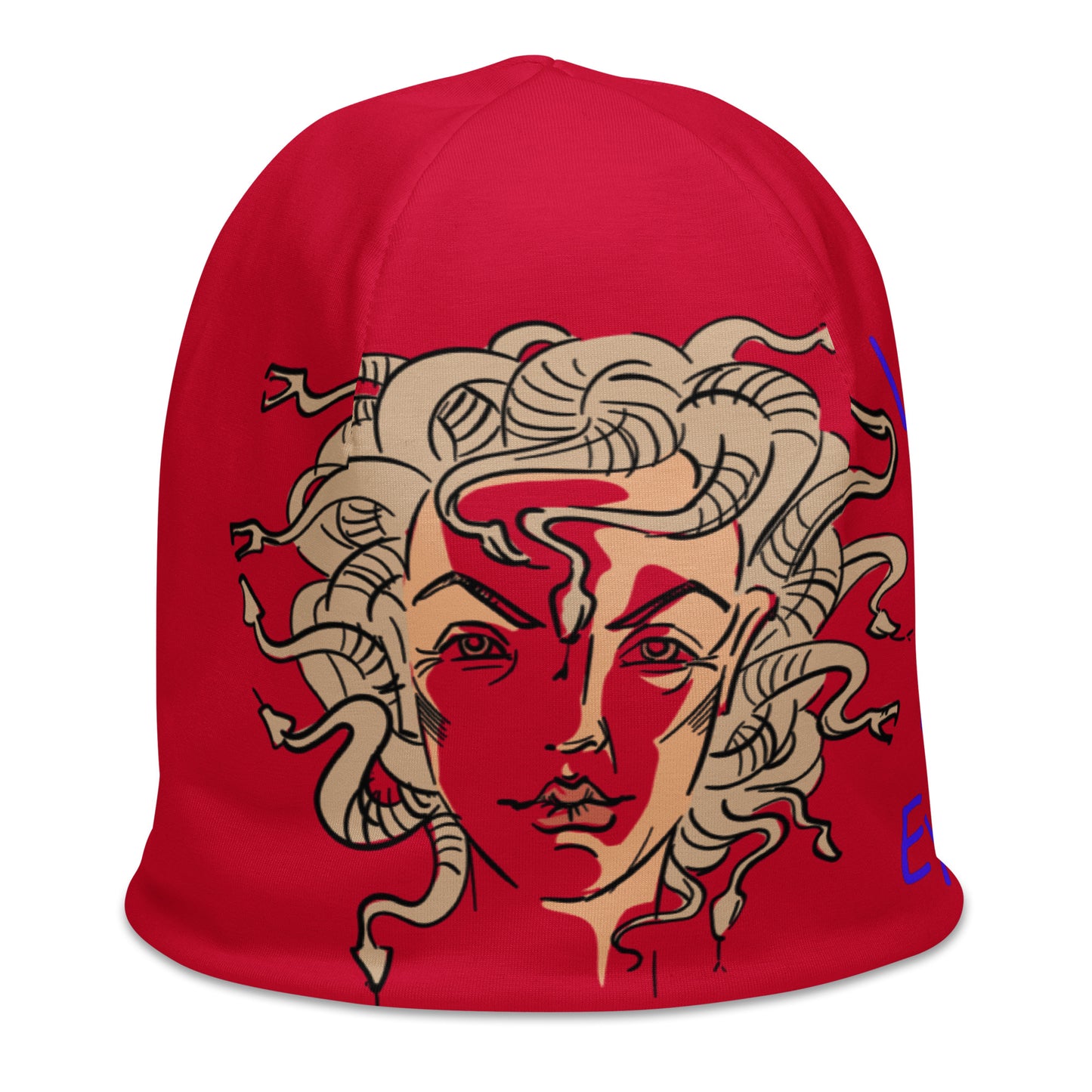 Medusa Red Beanie