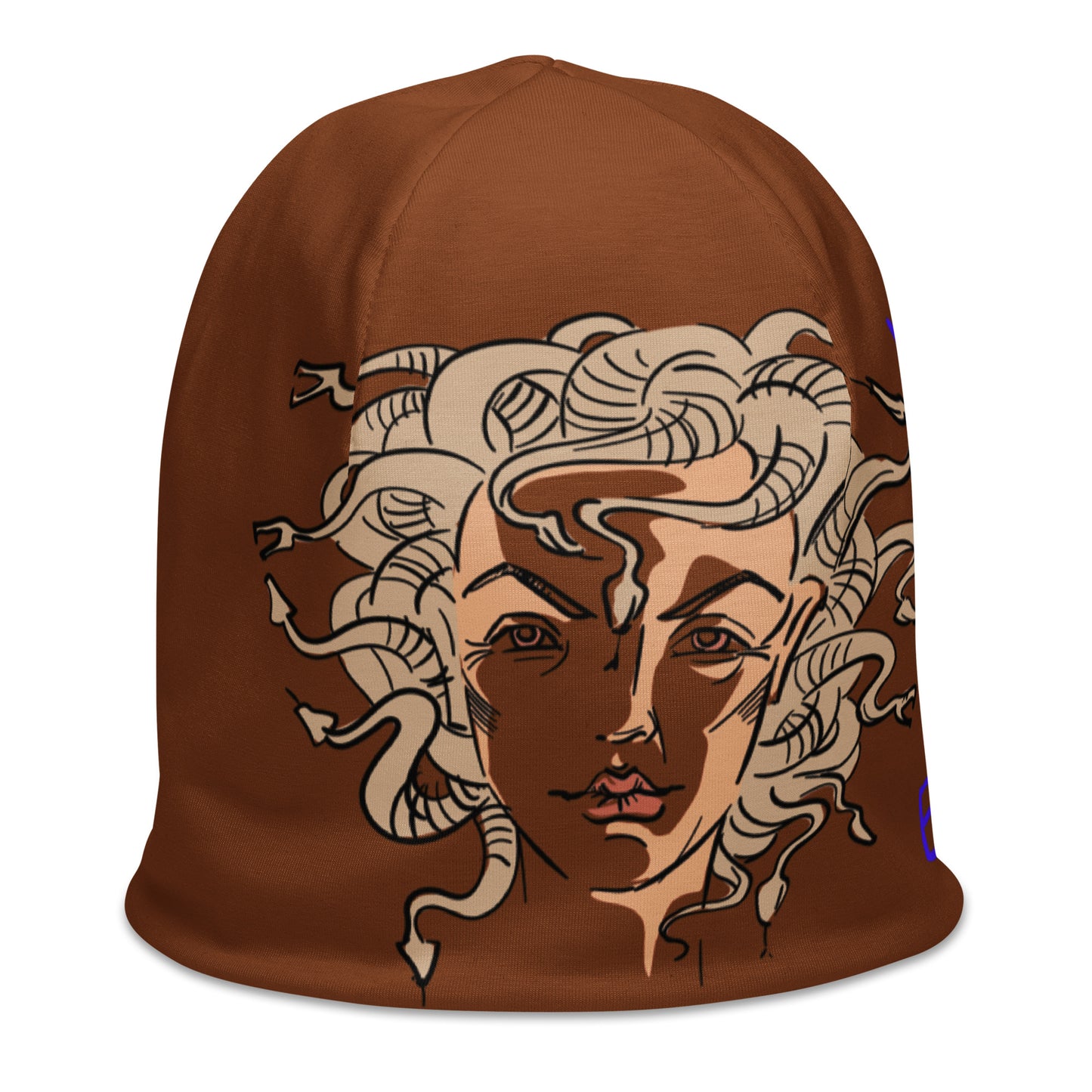 Medusa Brown Beanie