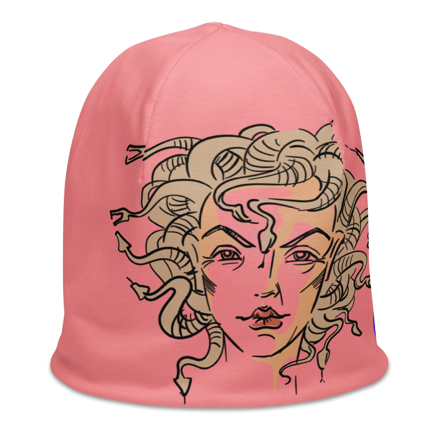 Medusa Rose Pink Beanie