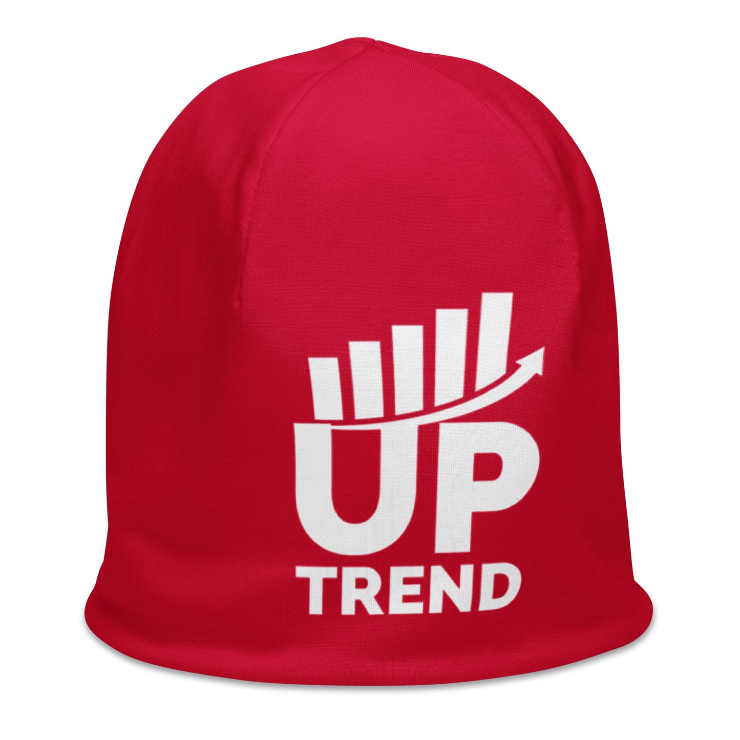 Up Trend Red Beanie