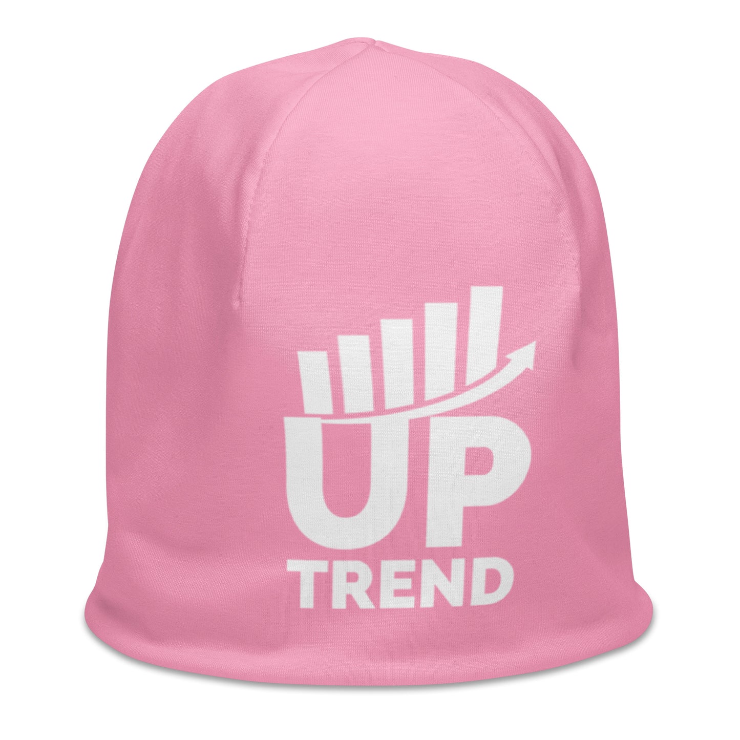 Up Trend Pink Beanie