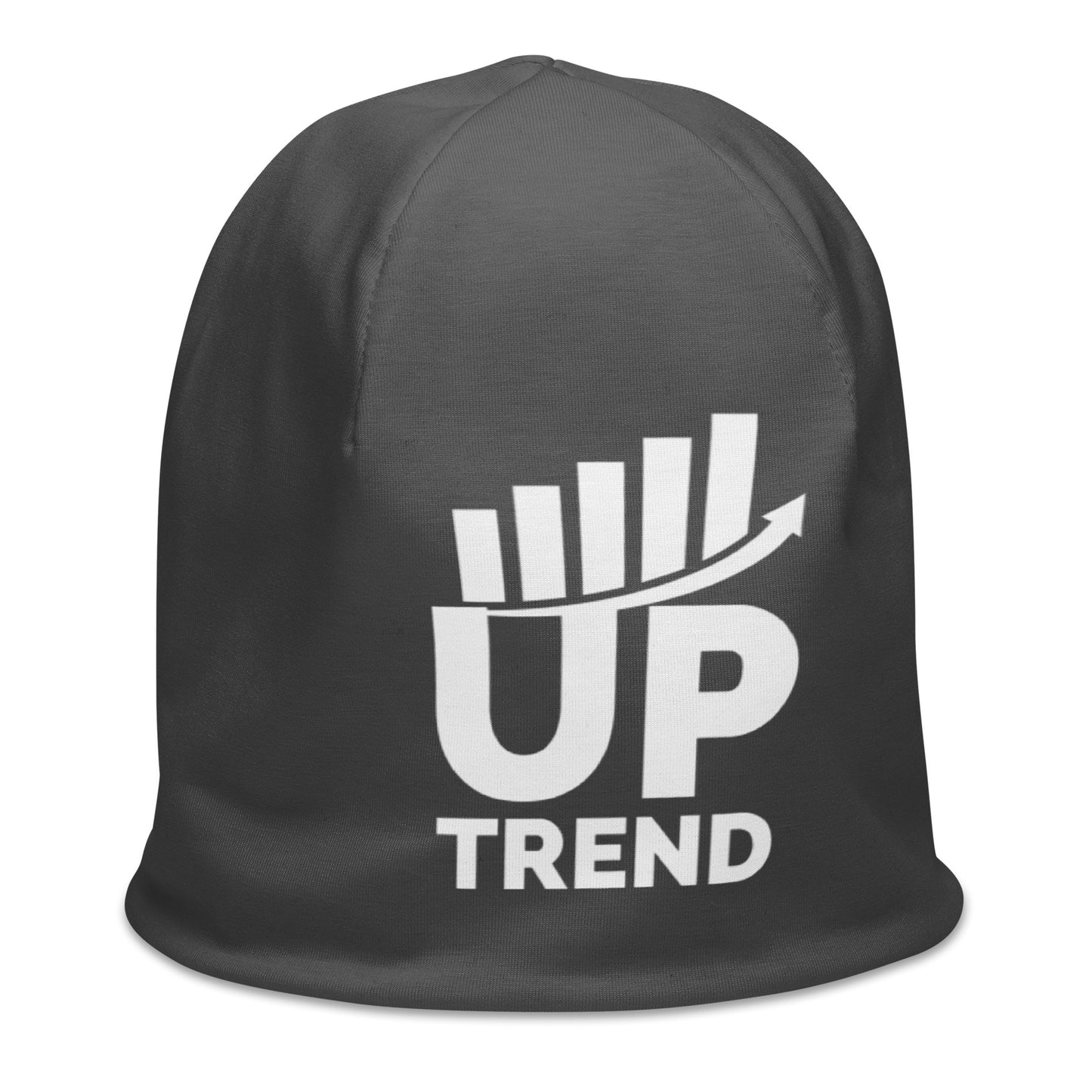 Up Trend Grey Beanie