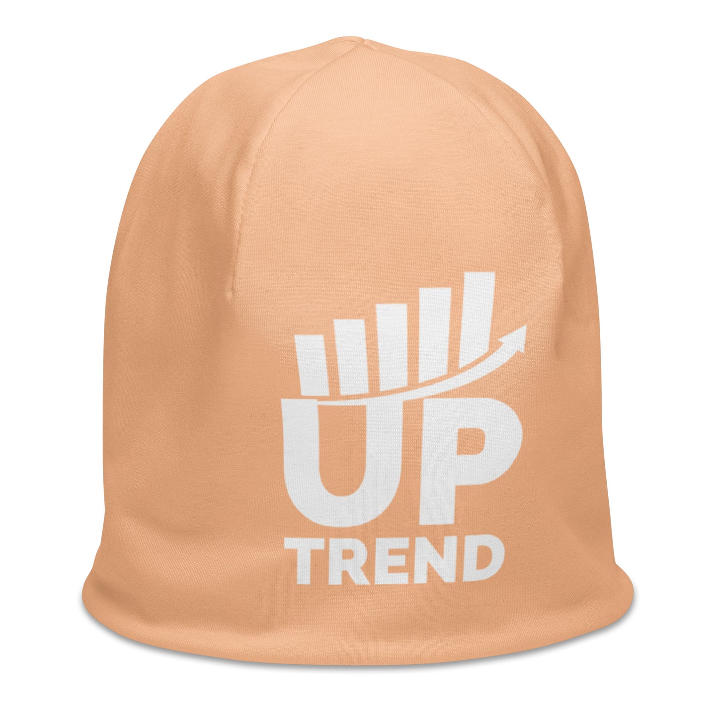 Up Trend Cream Beanie