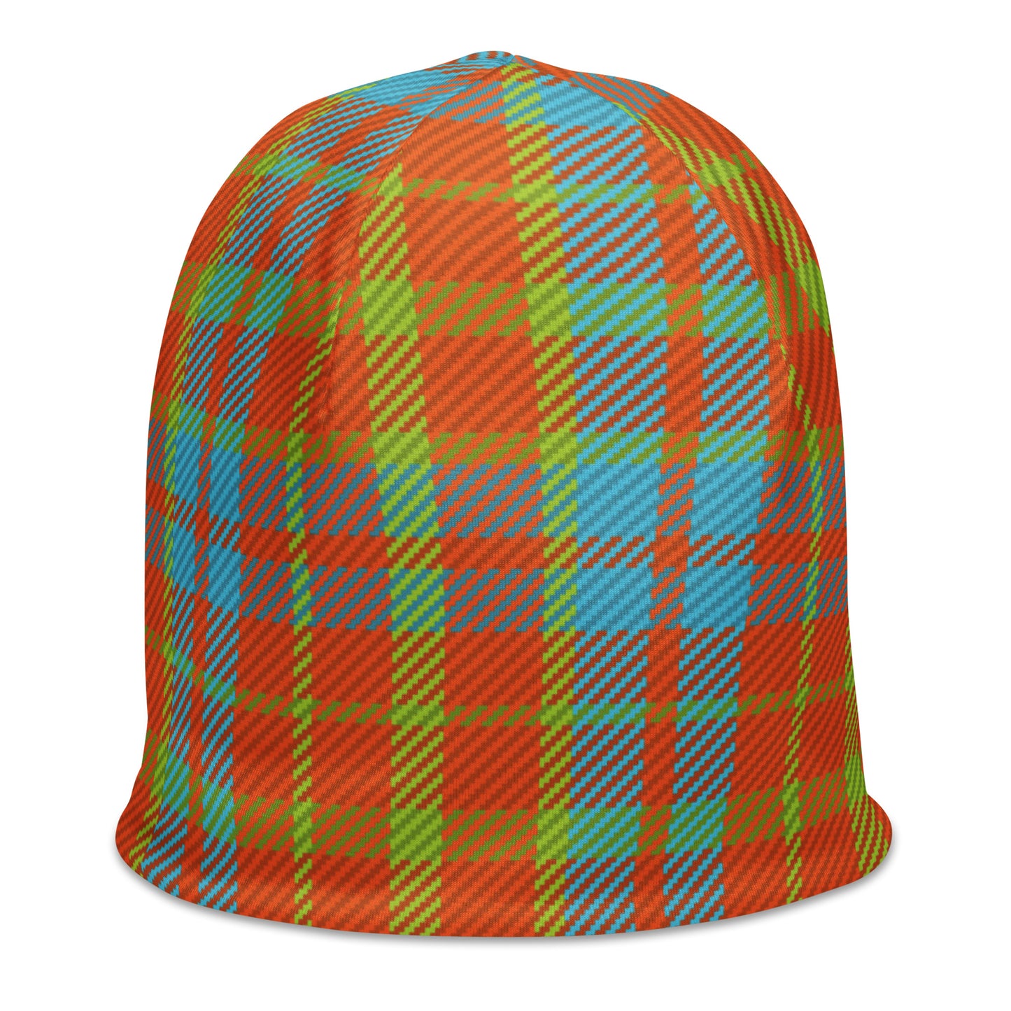 Plaid Beanie