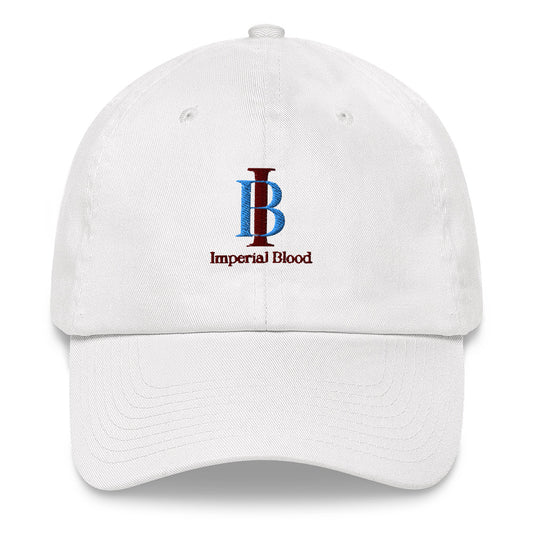 IB Burgandy and Baby Blue Cap