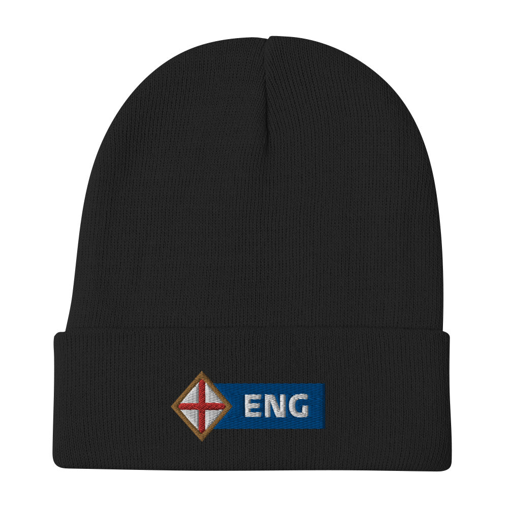 England Embroidered Beanie