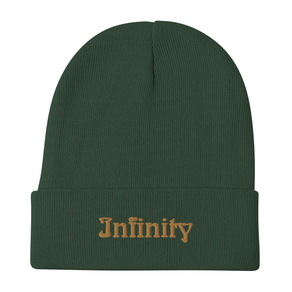 Infinity Embroidered Beanie