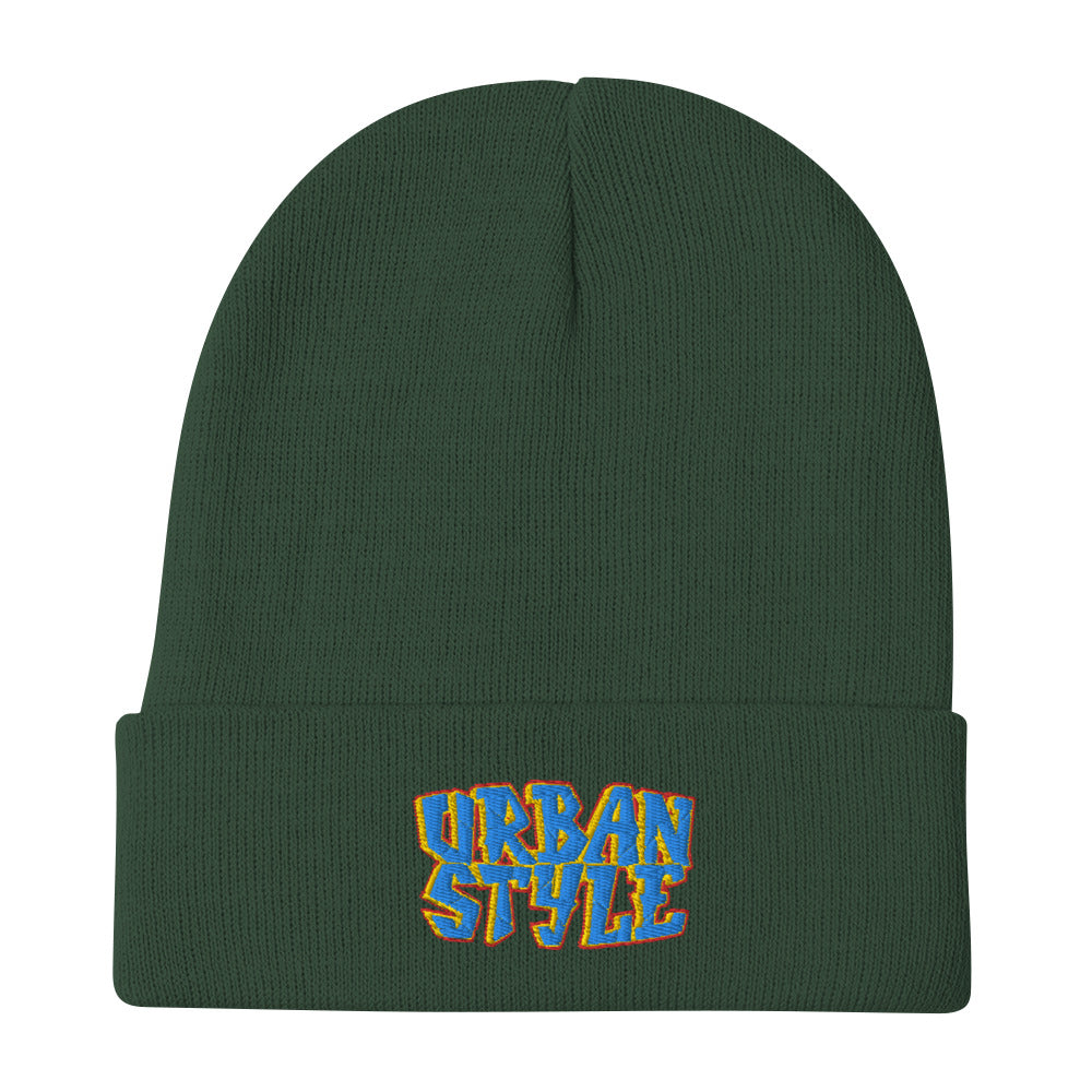 Urban Style Embroidered Beanie