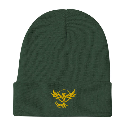 Phoenix Embroidered Beanie