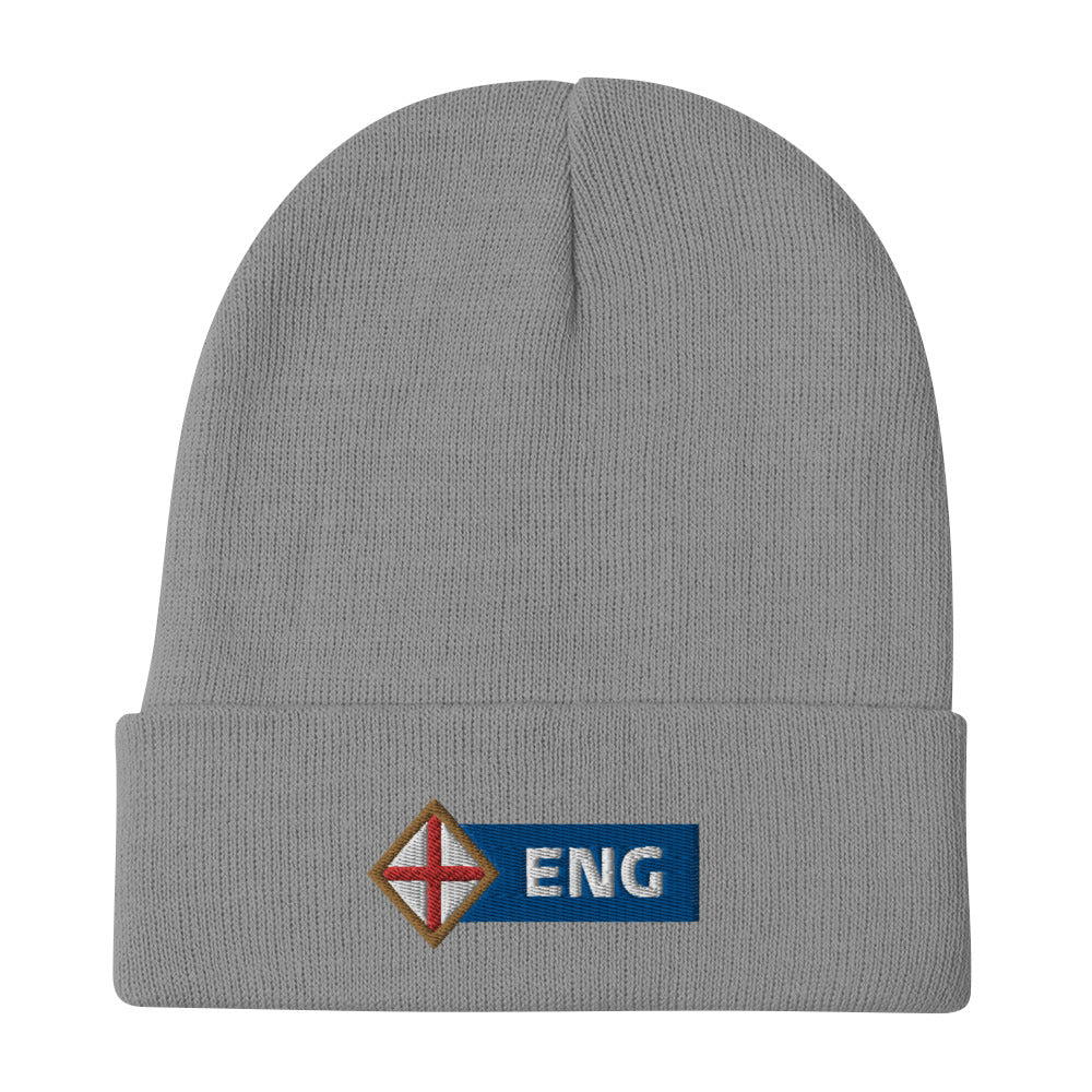 England Embroidered Beanie