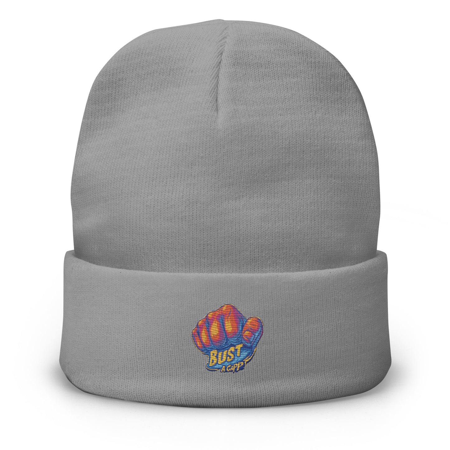 Bust A Capp Embroidered Beanie