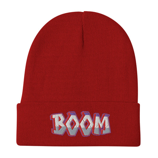 Boom - Embroidered Beanie