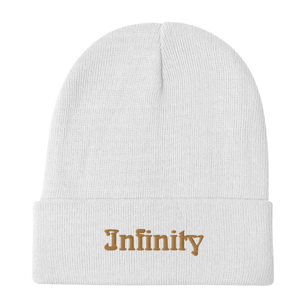 Infinity Embroidered Beanie