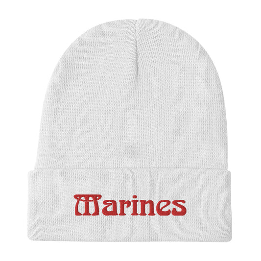 Marines Embroidered Beanie