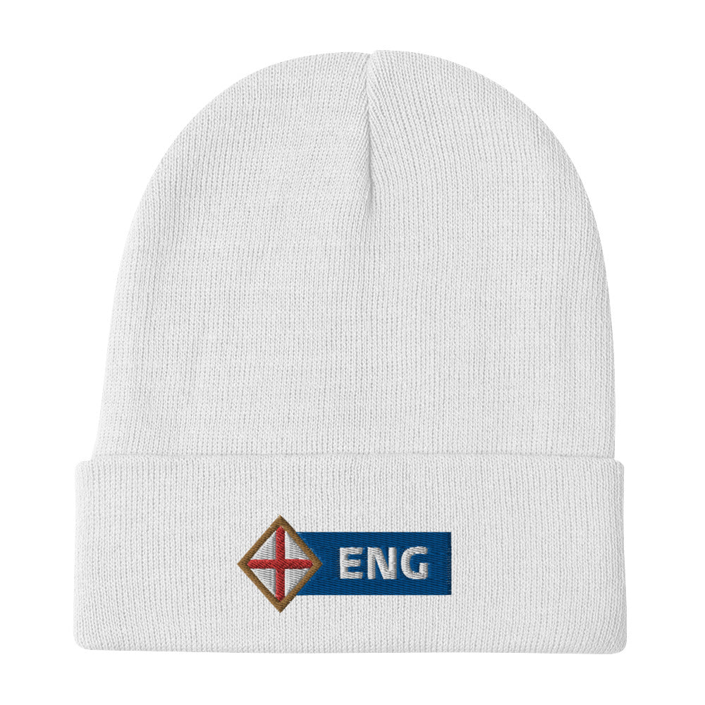 England Embroidered Beanie