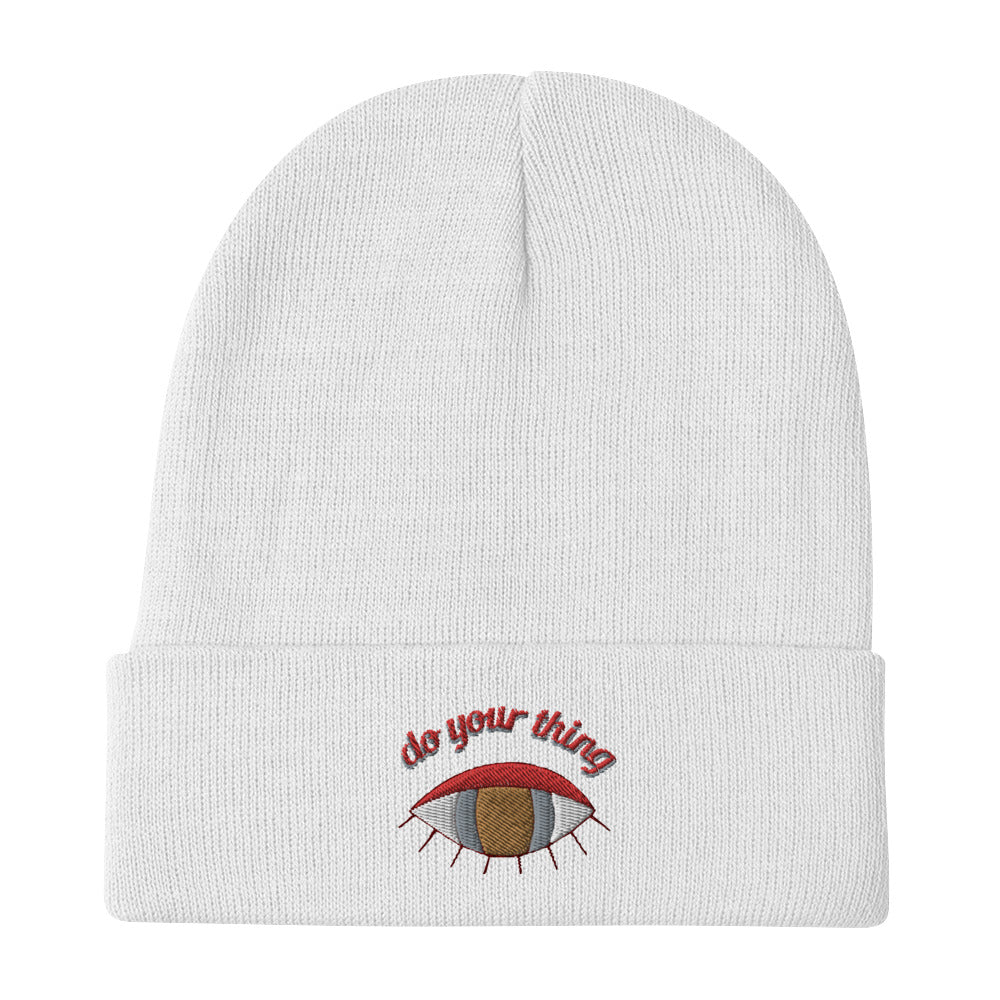 Do Your Thing Embroidered Beanie