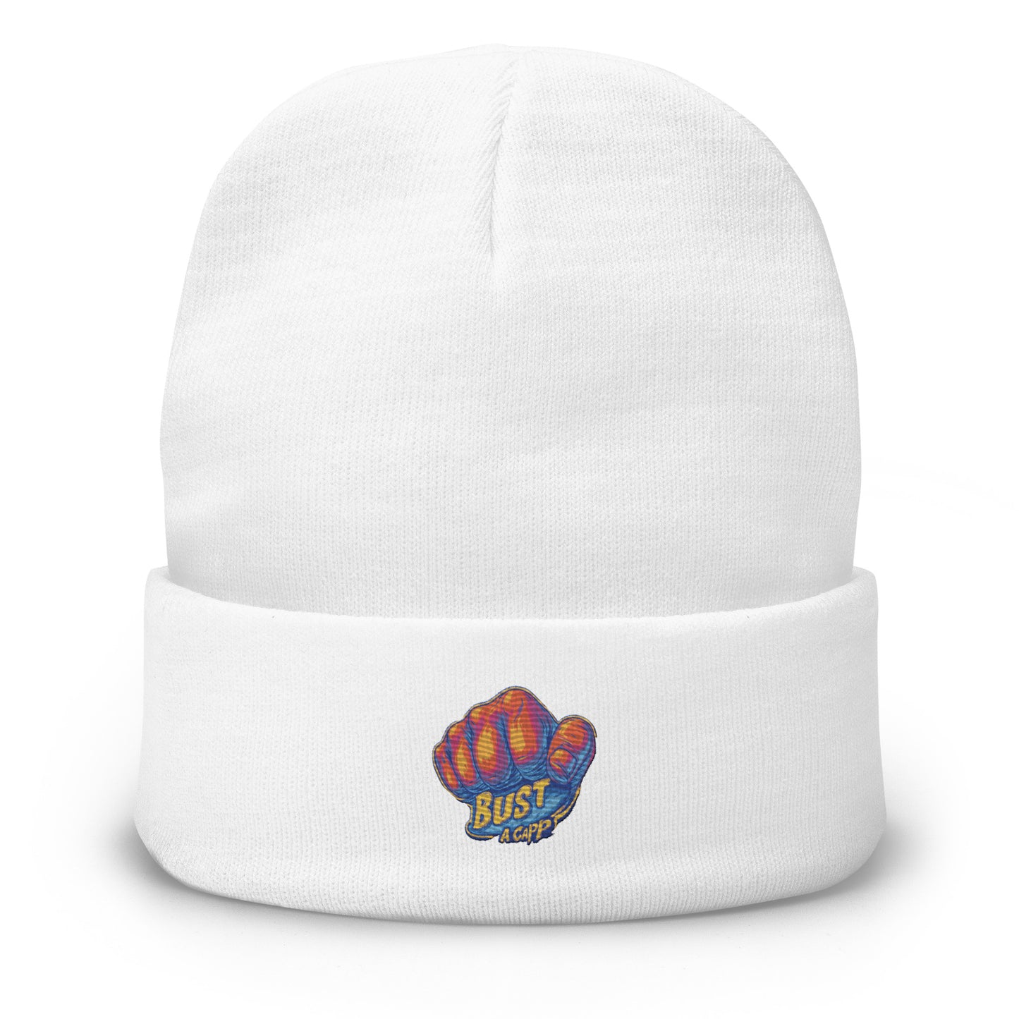 Bust A Capp Embroidered Beanie